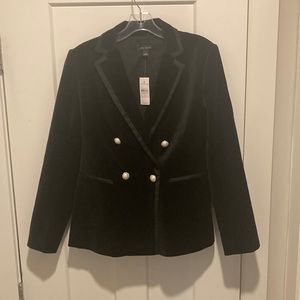 The  Tailored Double Breasted  Black Blazer , size-2, 2 packets